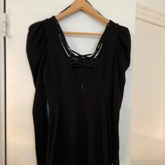 Brand New Bebe Black Mini Sexy Bodycon Dress Size Small - Picture 2 of 8